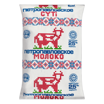МОЛОКО ПЕТРОПАВЛОВСКОЕ 2,5 %/ 900 МЛ/TFA